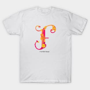 F initial T-Shirt